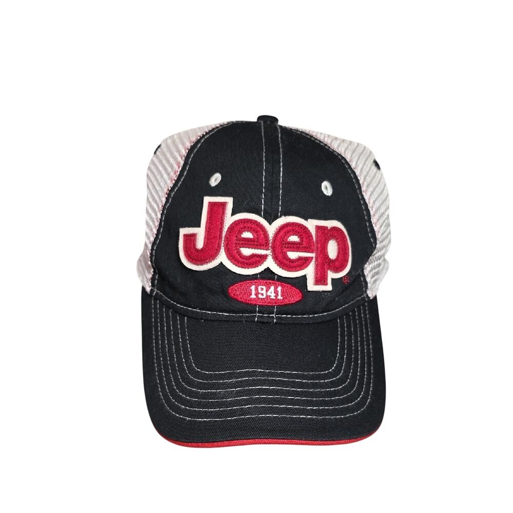 Jedco Jeep 1941 Embroidered Patch Truck Baseball Hat Adjustable Strap